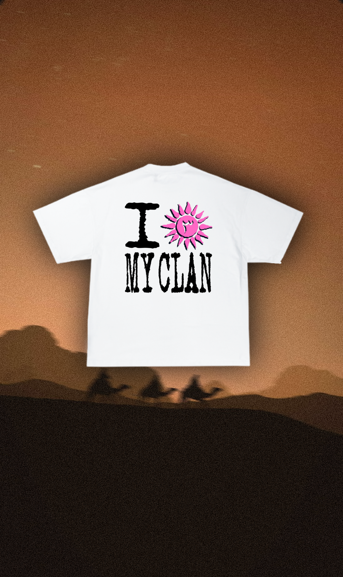 T-shirt I Love My Clan