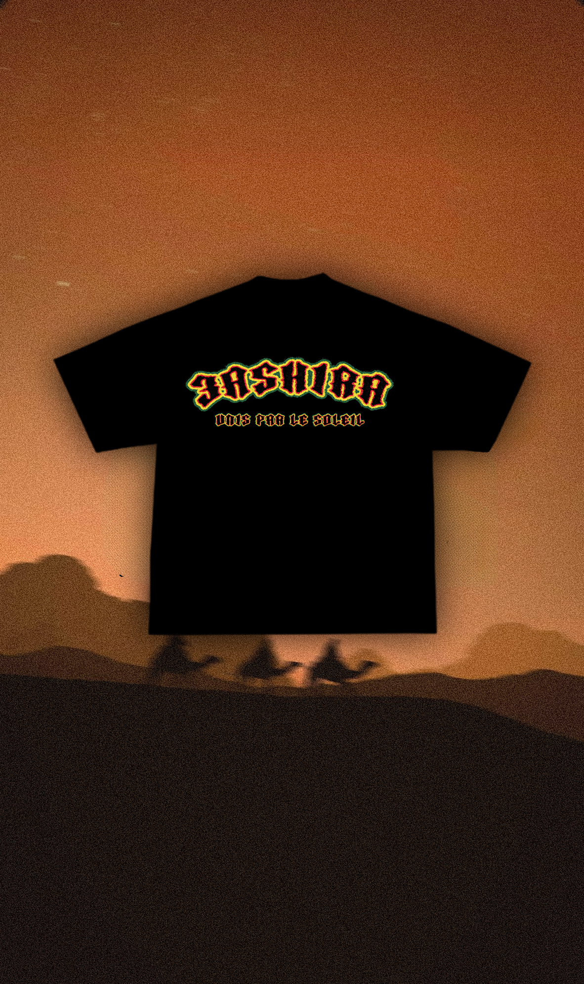 T-shirt Kingston Noir