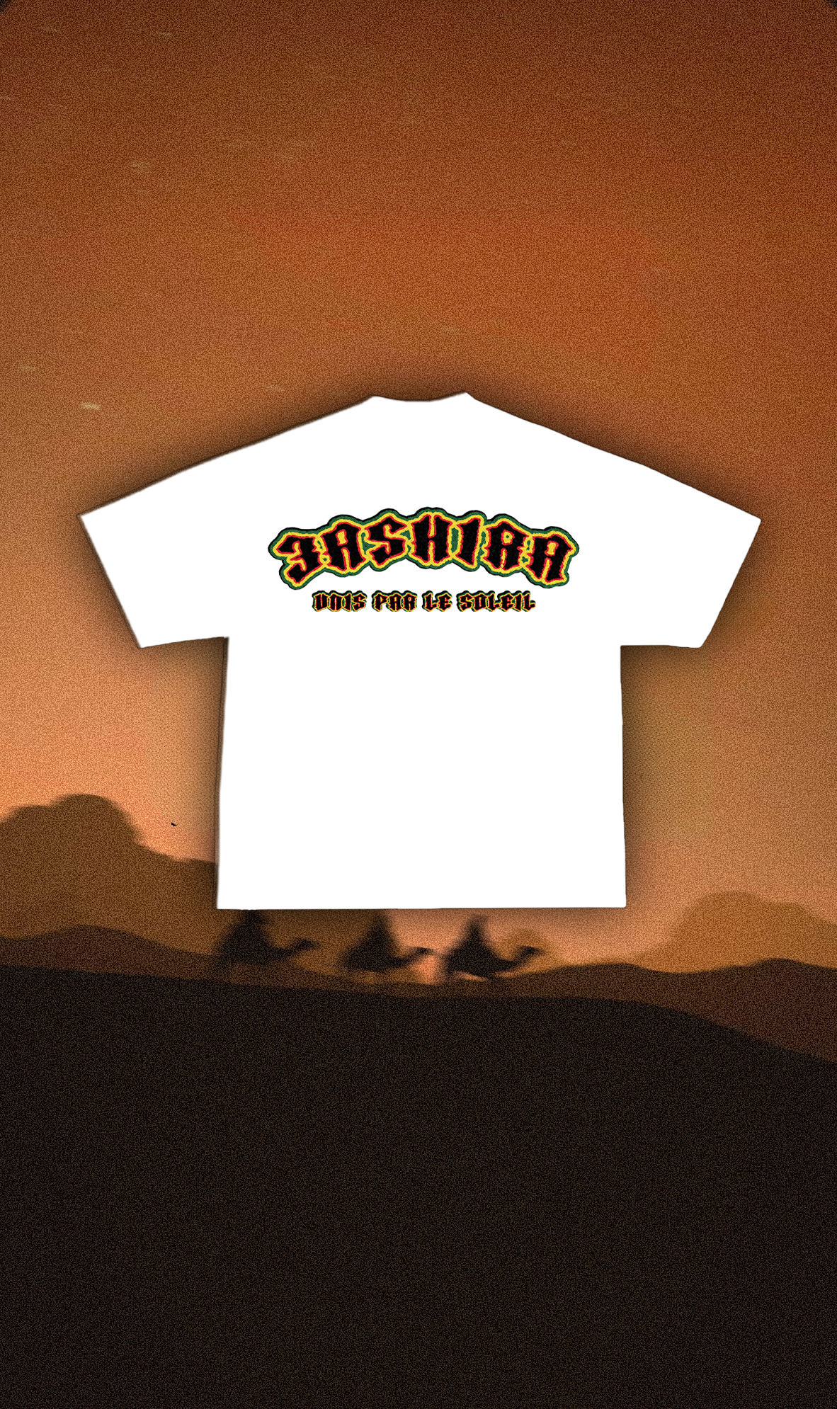 T-shirt Kingston Blanc