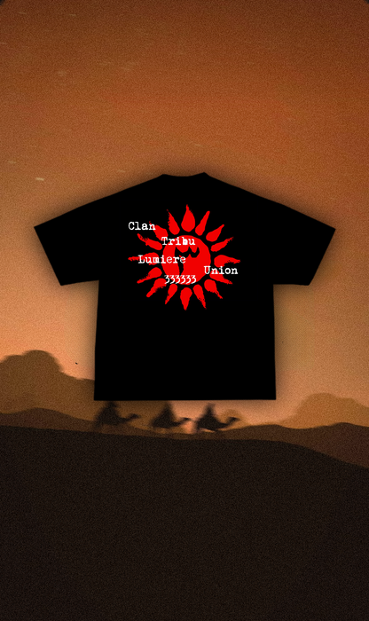 T-shirt La Lettre Noir